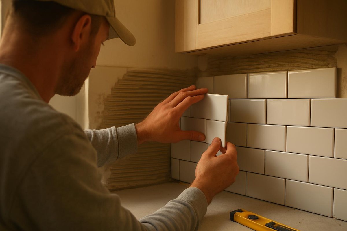 Sandstone & Oak Kitchen Remodeling in Boca Raton